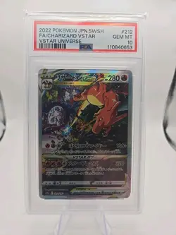 PSA 10 Charizard 212/172 Mewtwo 221/172 SAR VSTAR Universe Pokemon Card Japanese - Image 3