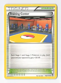 Training Center 102/111 Uncommon XY - Furious Fists Pokemon Card TCG Lightly Pla - Image 1