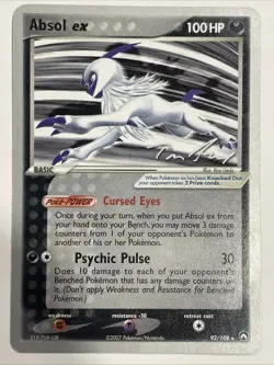 Tom Roos Absol EX 2007 World Championship Deck 92/108 Regular Card - Image 1