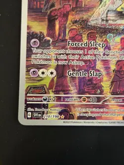 Pokemon TCG Drowzee 210/198 Scarlet & Violet Illustration Rare - Image 5