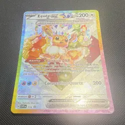 Eevee ex 174 SV Prismatic Evolutions SIR Full Art Holo 200HP - Image 1