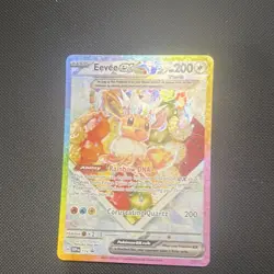 Eevee ex 174 SV Prismatic Evolutions SIR Full Art Holo 200HP - Image 2