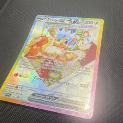 Eevee ex 174 SV Prismatic Evolutions SIR Full Art Holo 200HP - Image 3