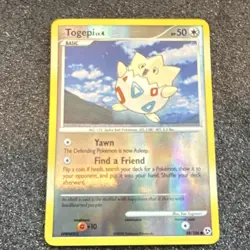 Nintendo Pokemon TCG Togepi Diamond & Pearl 88/106 Holo Basic 50 HP 2008 - Image 1