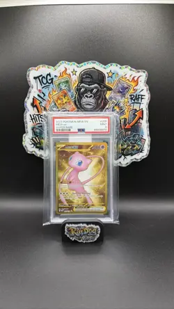 2023 Pokemon Mew ex 205/165 Gold Hyper Foil 151 PSA 9 TCG - Image 1