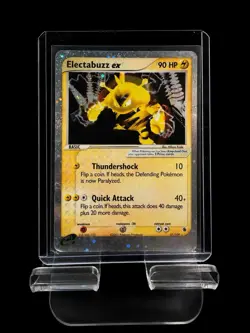 Pokemon Electabuzz ex 97/109 EX Ruby & Sapphire Ultra Rare Holo 2003 - Image 1