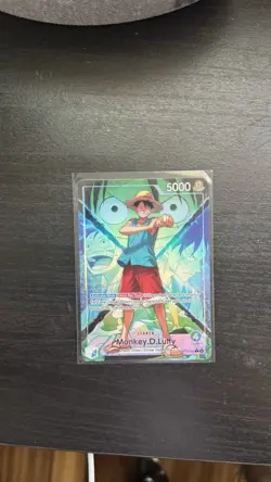 One Piece OP16-022 Monkey D Luffy Alt Art Leader OP16 (The Time of battle) - Image 1