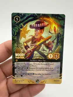 Lorcana Woody Jungle Guide Wilds Unknown Set Champs Participation 53/P3 Promo - Image 1