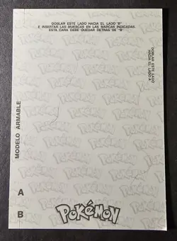 BULBASAUR X IVYSAUR X VENUSAUR - RARE TCG NAVARRETE BUILDABLE CARD VINTAGE 2000 - Image 2
