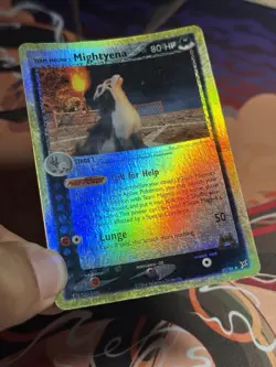 Team Magma's Mightyena 37/95 EX Magma vs Aqua Pokemon Card Reverse Holo Rare MP - Image 5