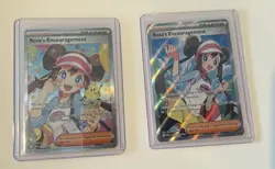 Pokemon Rosa's Encouragement Trainer-Supporter Holo Rare 123/088 + 114 + 3 Card - Image 1