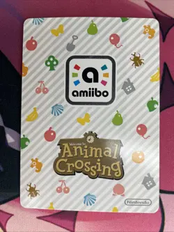 Tom #128 Animal Crossing Amiibo Card Authentic Series 2 MINT NEVER SCANNED - Image 2