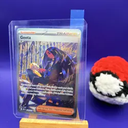Geeta - 226/197 - Obsidian Flames - Special Illustration Rare - Pokemon Card - Image 3