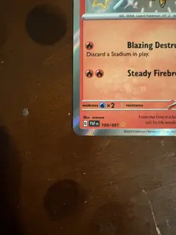 Charmander 109/091 SV: Paldean Fates Holo, pokemon card english singal - Image 3