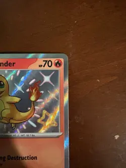 Charmander 109/091 SV: Paldean Fates Holo, pokemon card english singal - Image 4