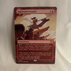 Wizards of the Coast Aggravated Assault Enchanting Tales Rare #0039 EN - Image 1