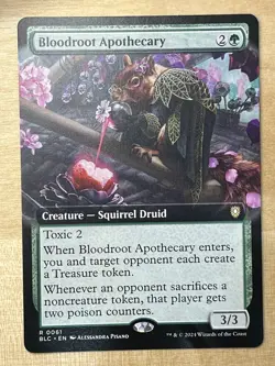 Bloodroot Apothecary (Extended Art) Bloomburrow BLM MTG - Image 1