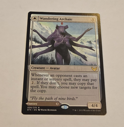 Wizards of the Coast MTG Strixhaven Wandering Archaic/Explore Vastlands 006/275 - Image 1