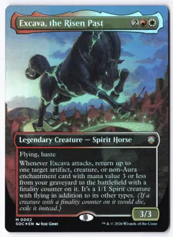 Excava, the Risen Past (Borderless) 2 Commander: Secrets of Strixhaven - Image 1