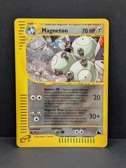 Magneton H19/H32 Skyridge Holo Ultra Rare Pokemon TCG Nintendo LP - Image 1