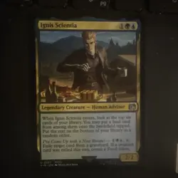 MTG Magic the Gathering Ignis Scientia (227/764) Final Fantasy NM - Image 1