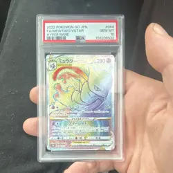 Pokemon TCG Mewtwo VSTAR S10b Pokemon GO JP Hyper Rare PSA 10 084/071 - Image 1