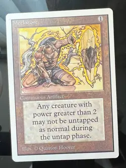 Magic the Gathering MTG Unlimited Meekstone LP (Beta Bob) - Image 1