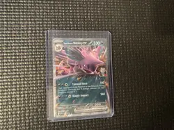 Team Rockets Nidoking EX SVP 217 Black Star Promo Destined Rivals Pokemon NM - Image 1