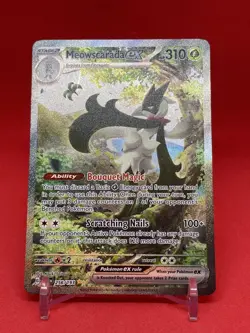 Pokemon TCG Meowscarada EX 256/193 Paldea Evolved Special Illustration Rare Holo - Image 3
