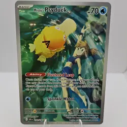 The Pokemon Company Misty's Psyduck 193/182 SV10 Destined Rivals IR Holo FA EN - Image 1