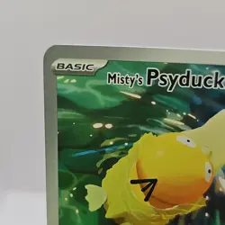 The Pokemon Company Misty's Psyduck 193/182 SV10 Destined Rivals IR Holo FA EN - Image 2