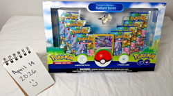 Pokemon GO Radiant Eevee Premium Collection Box Factory Sealed Light Shelf Wear 820650850523 - Image 2