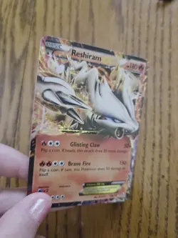Reshiram EX 29/113 Legendary Treasures Ultra Rare Holo Pokemon Card MP - Image 2