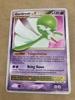 Gardevoir LV. X 131/132 Ultra Rare Secret Wonders Pokemon Card LP - Image 1