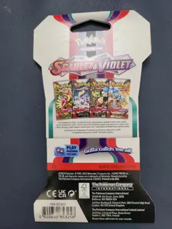 Nintendo Pokemon TCG Scarlet & Violet Sleeved Booster Pack - 10 Cards 820650853258 - Image 2