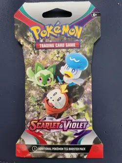 Nintendo Pokemon TCG Scarlet & Violet Sleeved Booster Pack - 10 Cards 820650853258 - Image 3