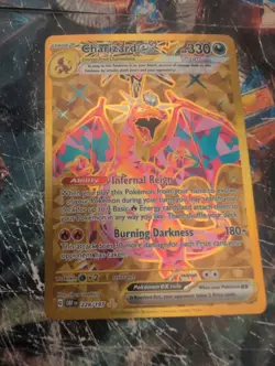 Pokemon TCG Charizard EX Foil - Image 1