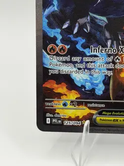 Pokemon Mega Charizard x EX 125/094 Full Art Secret Rare - Amazing Centering 🔥 - Image 5
