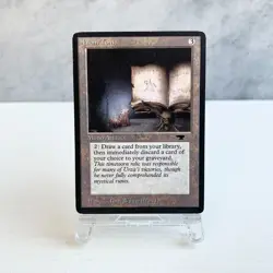 MTG Jalum Tome Mono Artifact Revised Black Border Old Frame Draw Discard - Image 1
