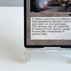 MTG Jalum Tome Mono Artifact Revised Black Border Old Frame Draw Discard - Image 4