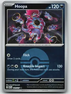 Hoopa (Poke Ball) 141/217 Holo Rare Ascended Heroes Pokemon Reverse Holo NM - Image 1