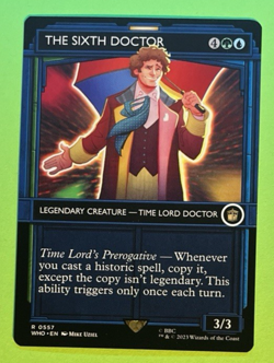 The Sixth Doctor (Showcase) WHO 557 MTG NM/M Never Played - Image 1
