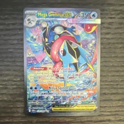 Mega Greninja EX 116/086 Special Illustration Rare English 350HP - Image 1