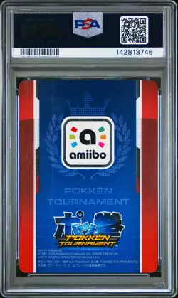 2016 POKEMON PROMO POKKEN TOURNAMENT JAPAN DARK MEWTWO PSA 8 - Image 2