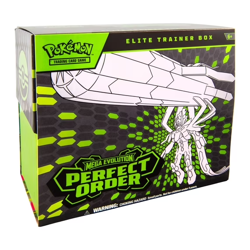 Pokemon TCG Mega Evolution: Perfect Order Elite Trainer Box Factory Sealed New - Image 1
