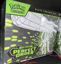 Pokemon TCG Mega Evolution: Perfect Order Elite Trainer Box Factory Sealed New - Image 3