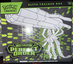 Pokemon TCG Mega Evolution: Perfect Order Elite Trainer Box Factory Sealed New - Image 4