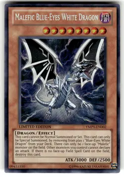 Malefic Blue-Eyes White Dragon YMP1-EN002 Yu-Gi-Oh Limited NM - Image 1