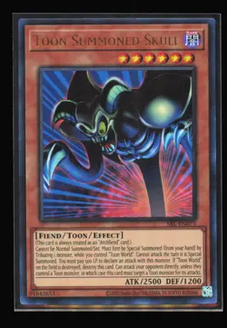 Toon Summoned Skull SRL-EN073 Ultra Rare Yu-Gi-Oh TCG NM - Image 1