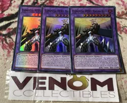 3x (M/NM) *EURO* Elemental HERO Magma Neos SHVA-EN034 Super Rare 1st Ed. YuGiOh - Image 1